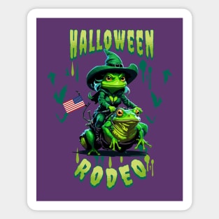 Halloween rodeo Sticker